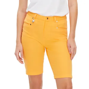 Versatile Dress Boss Vibe Rohnisch Women's Chie Bermuda Golf Shorts - Blazing Orange