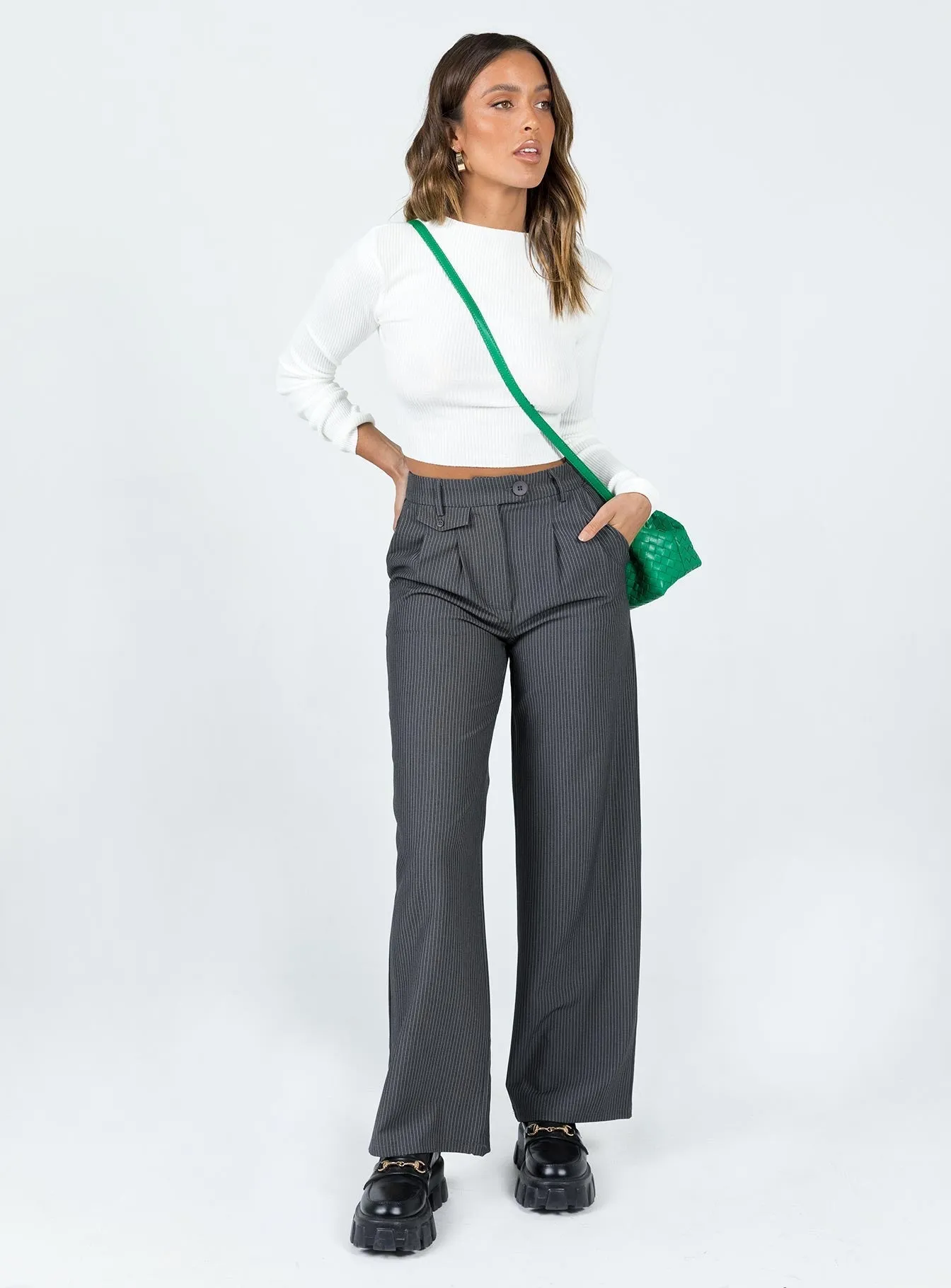 Sleek and Soft Karcher Pants Black