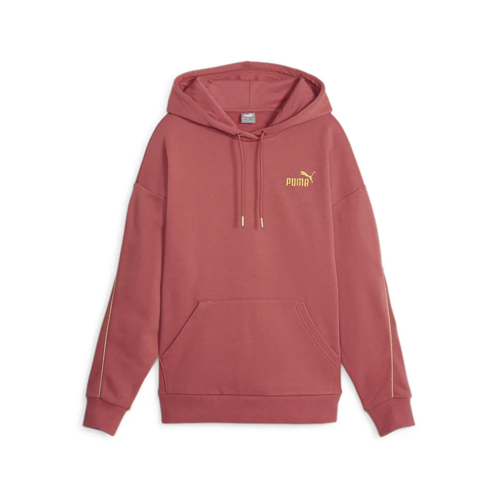 Athletic Hoodie Essentials Minimal Gold Pullover Hoodie