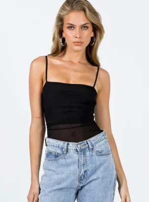 tiktok bodysuit Baumea Bodysuit Black