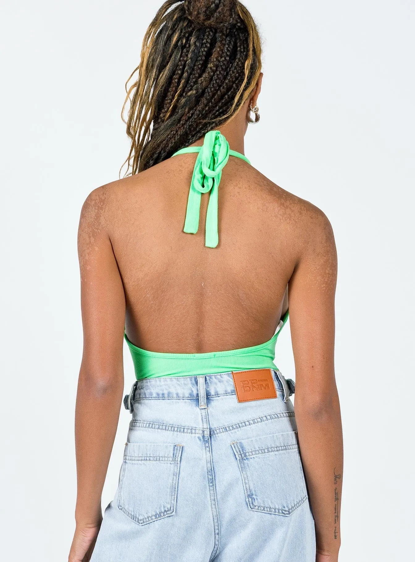 Kaylie Bodysuit Green sleep bodysuit