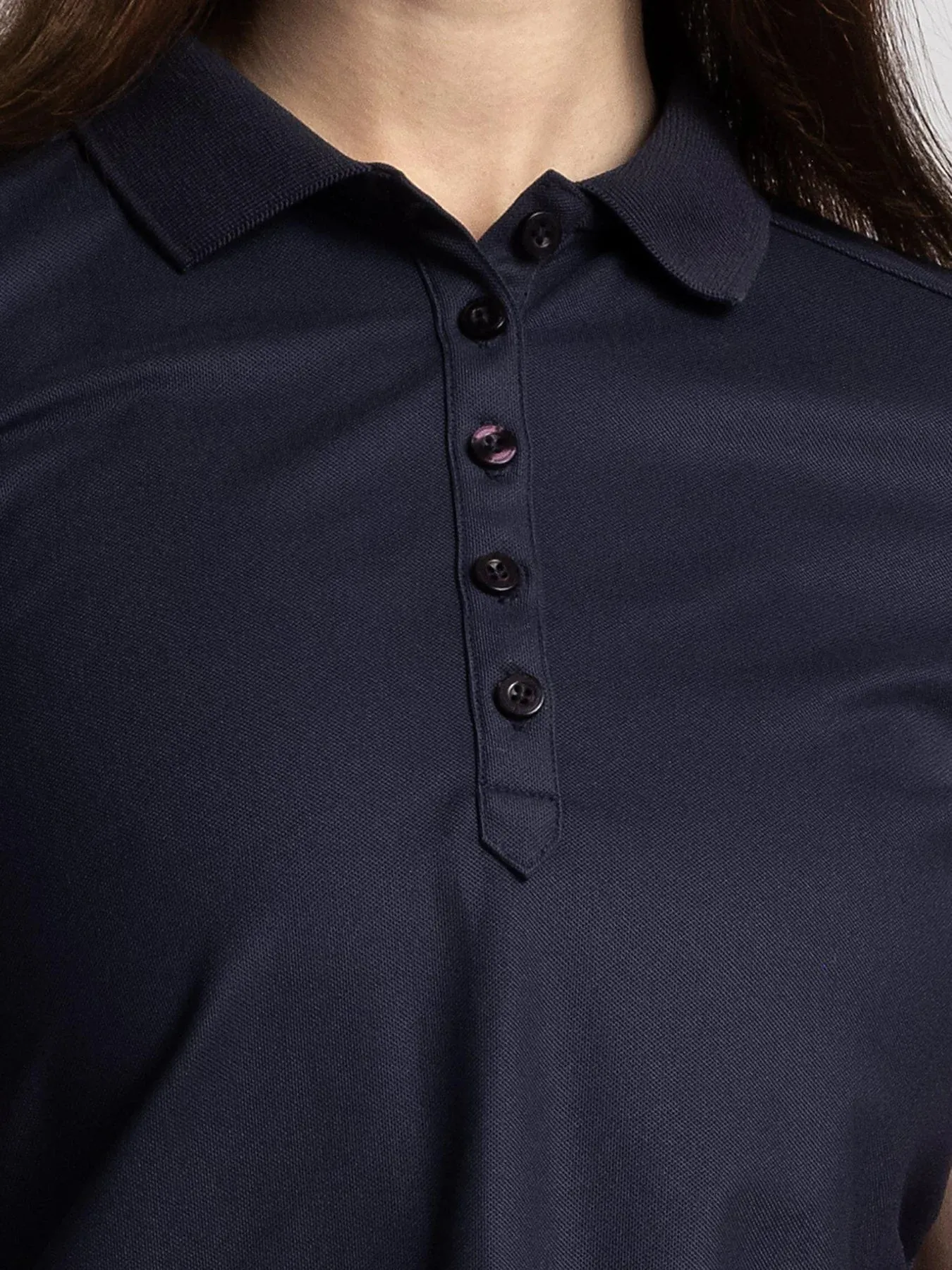 Cross Women's Amy Polo Golf Shirt - Navy Soft Pants