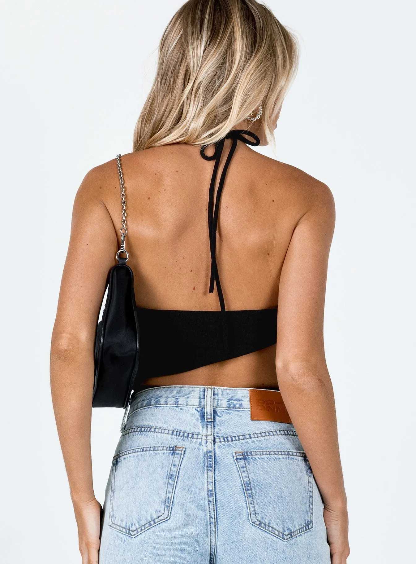 beige bodysuit Yana Bodysuit Black