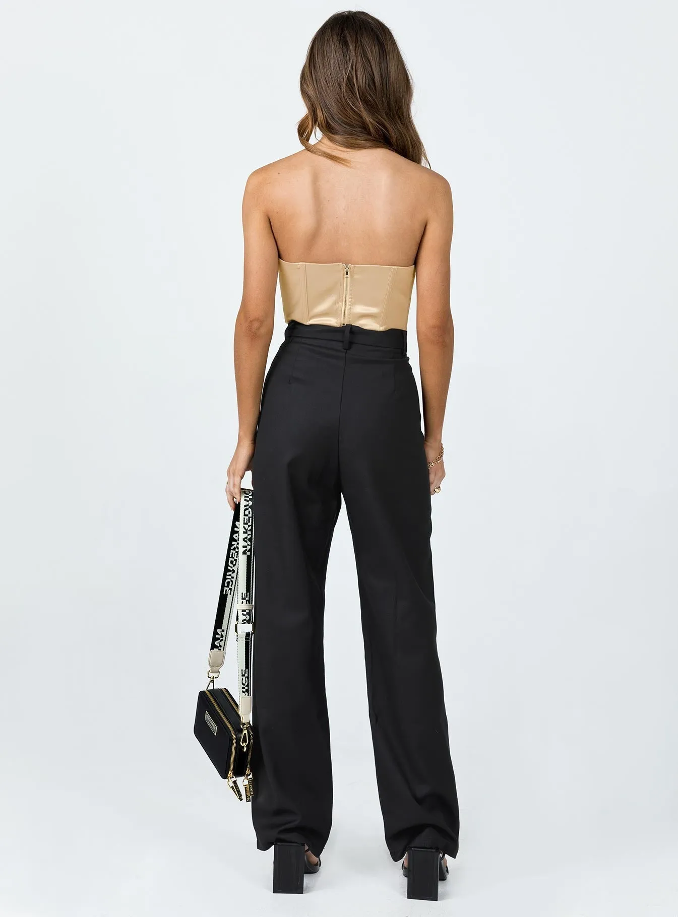 Tahnie Pants Black LightweightComfort NonRestrictiveCut
