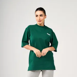 Comfortable Weave The Impossible Oversized T-Shirt - Basil Green
