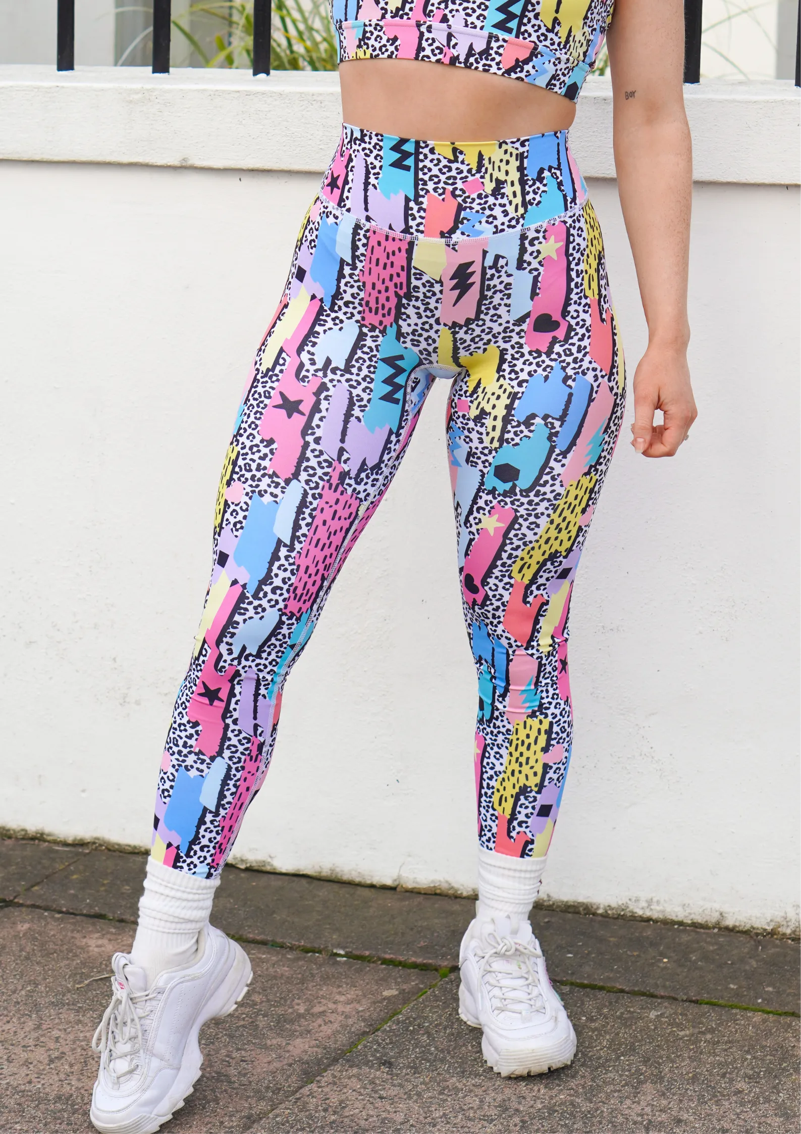 90's Baby Scrunch Leggings Saved By The... High-Stretch Comfort