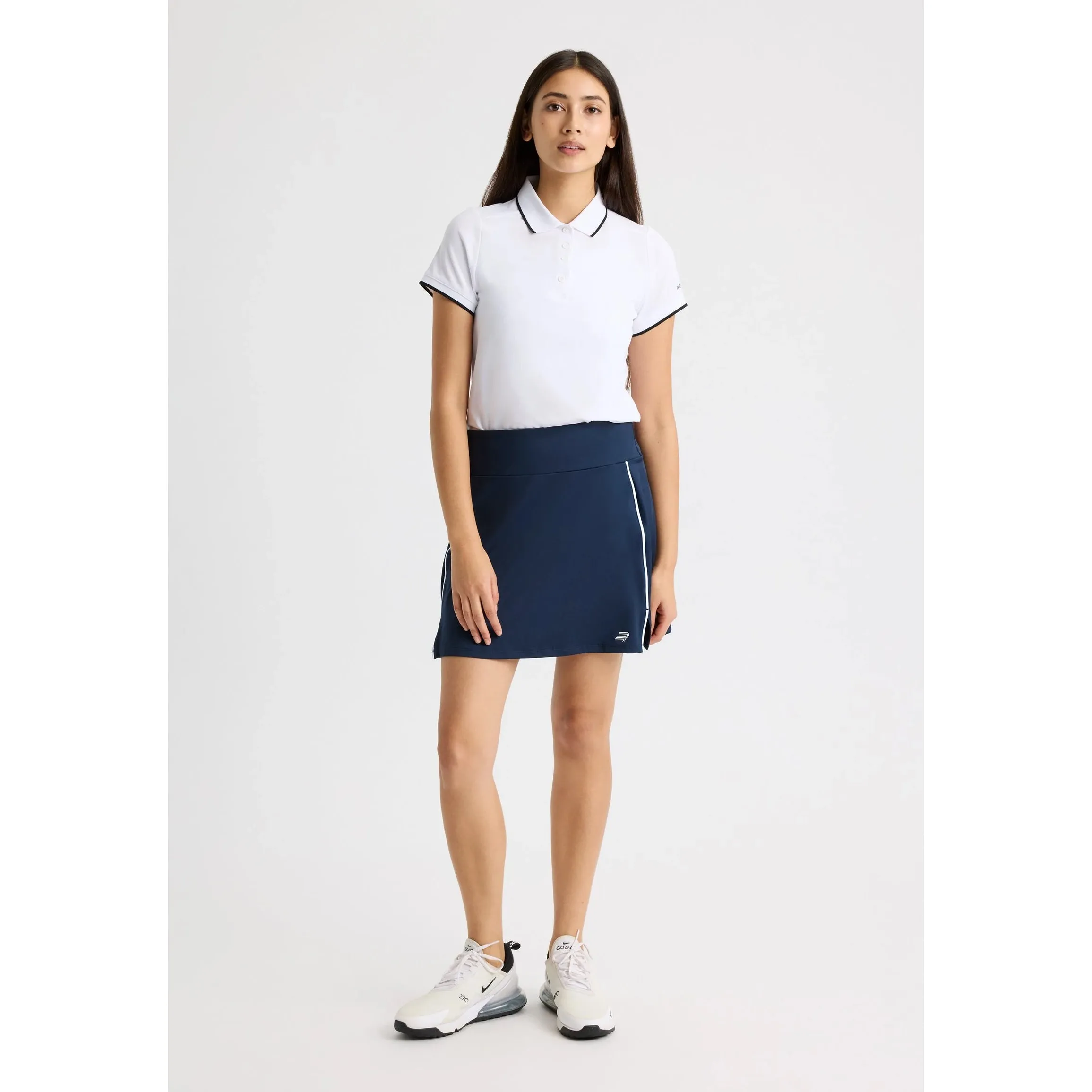 Cool Hooded Jacket Rohnisch Women's Ultra Viola UV Golf Skort - Navy