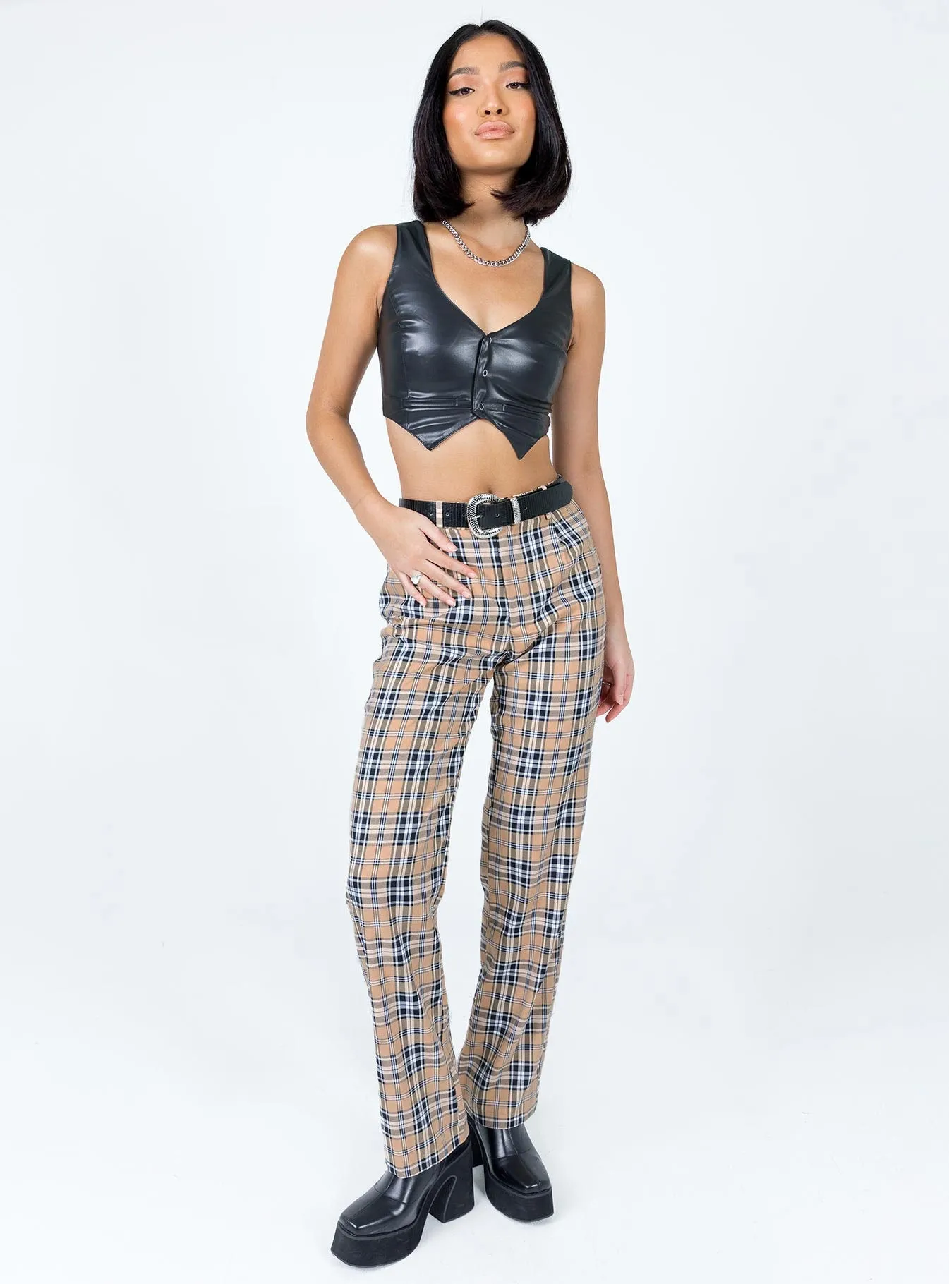 CompressionSupport Titus Pants Beige Check