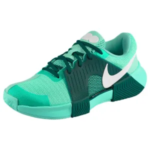 Nike Women's Air Zoom GP Challenge 1 - Osaka - Premium - Aurora Green/White Stylish Gel Insert Compatible