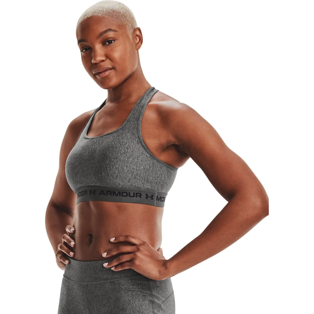 Warm-up Thermoregulating Fibers Women's Under Armour Crosssback Mid Heather Bra