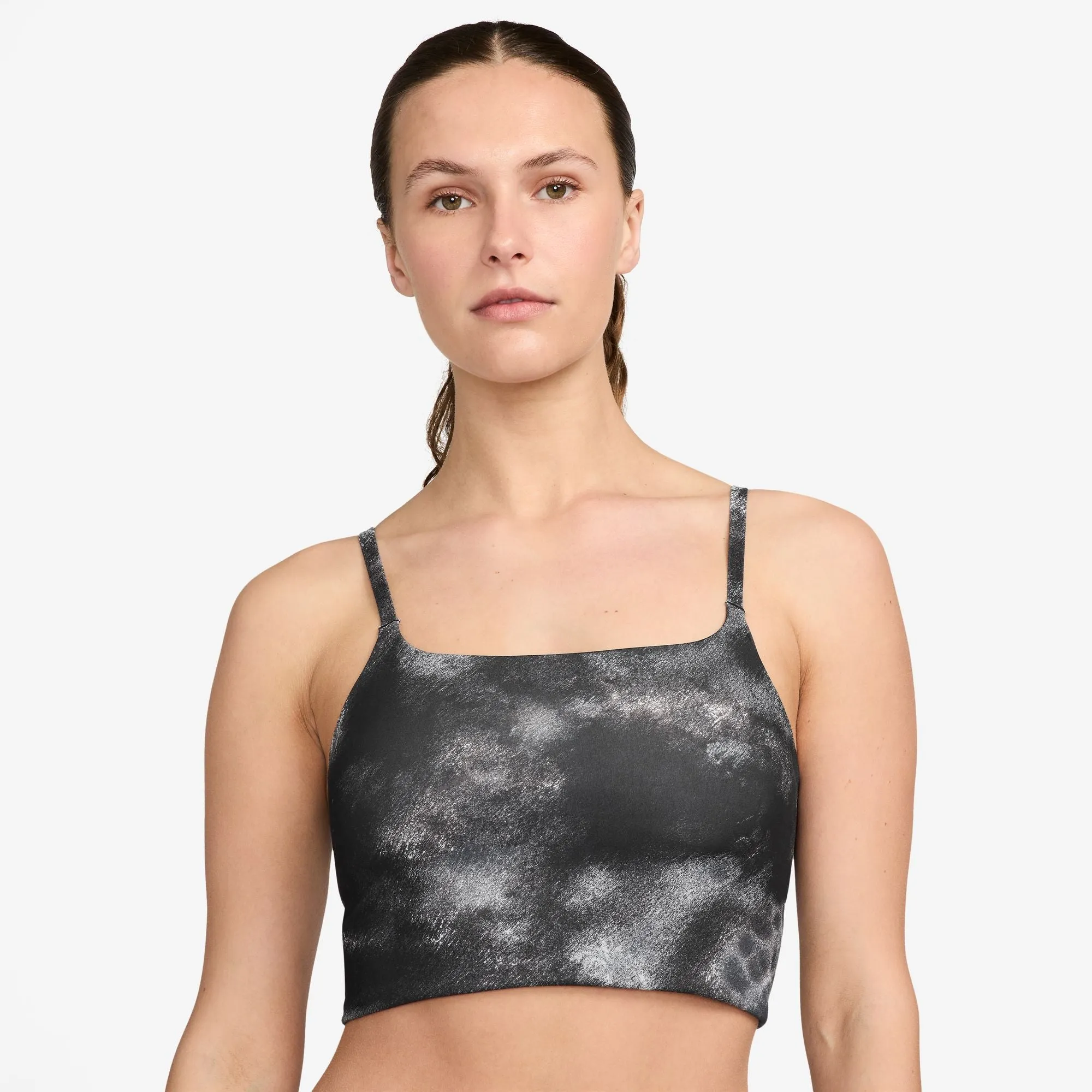 Mesh workout gear Soft Closure Women's Nike One Convertible Longline Printed Bra