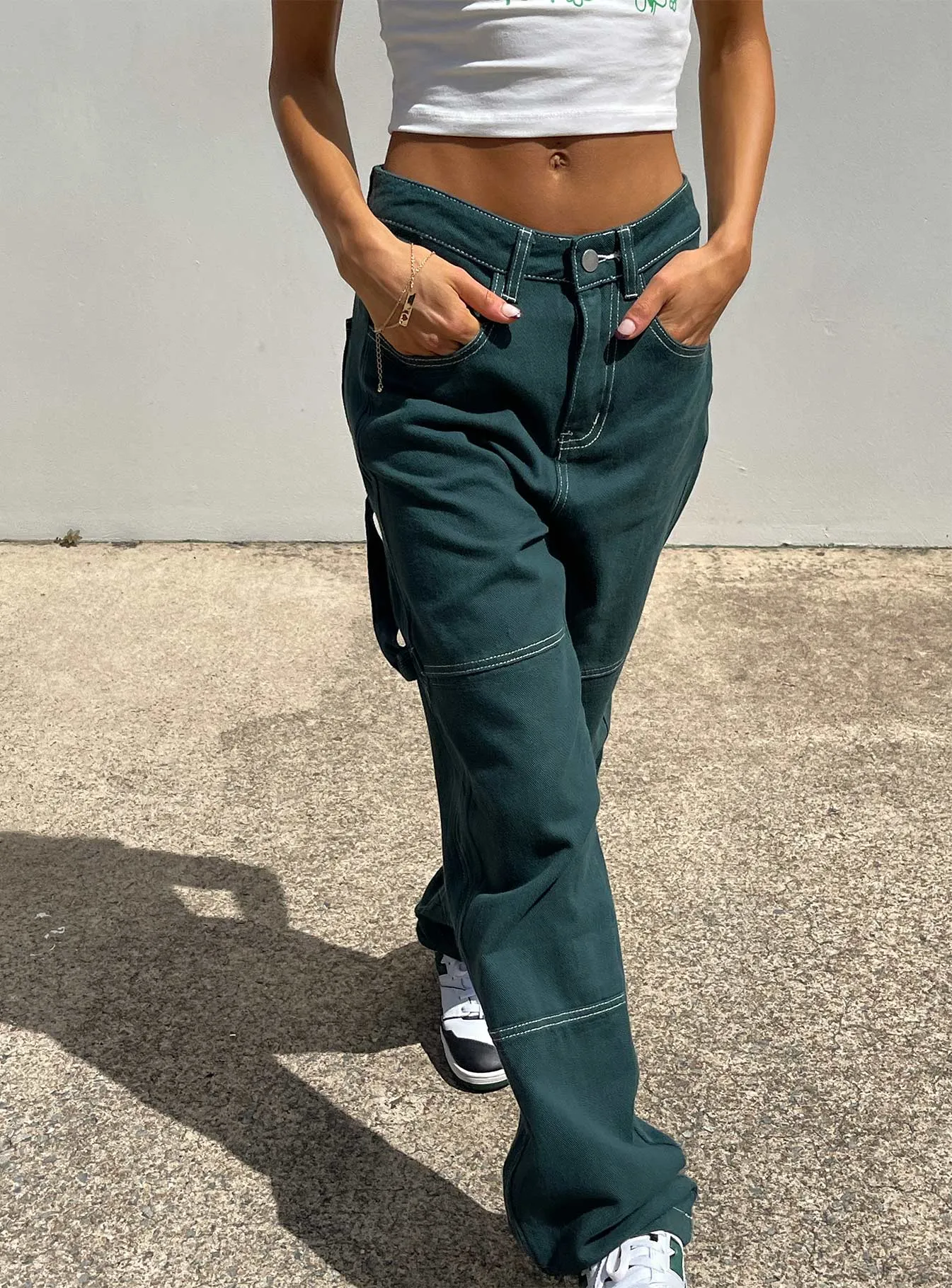 Copeland Jeans Green Soft Design Trail Comfort