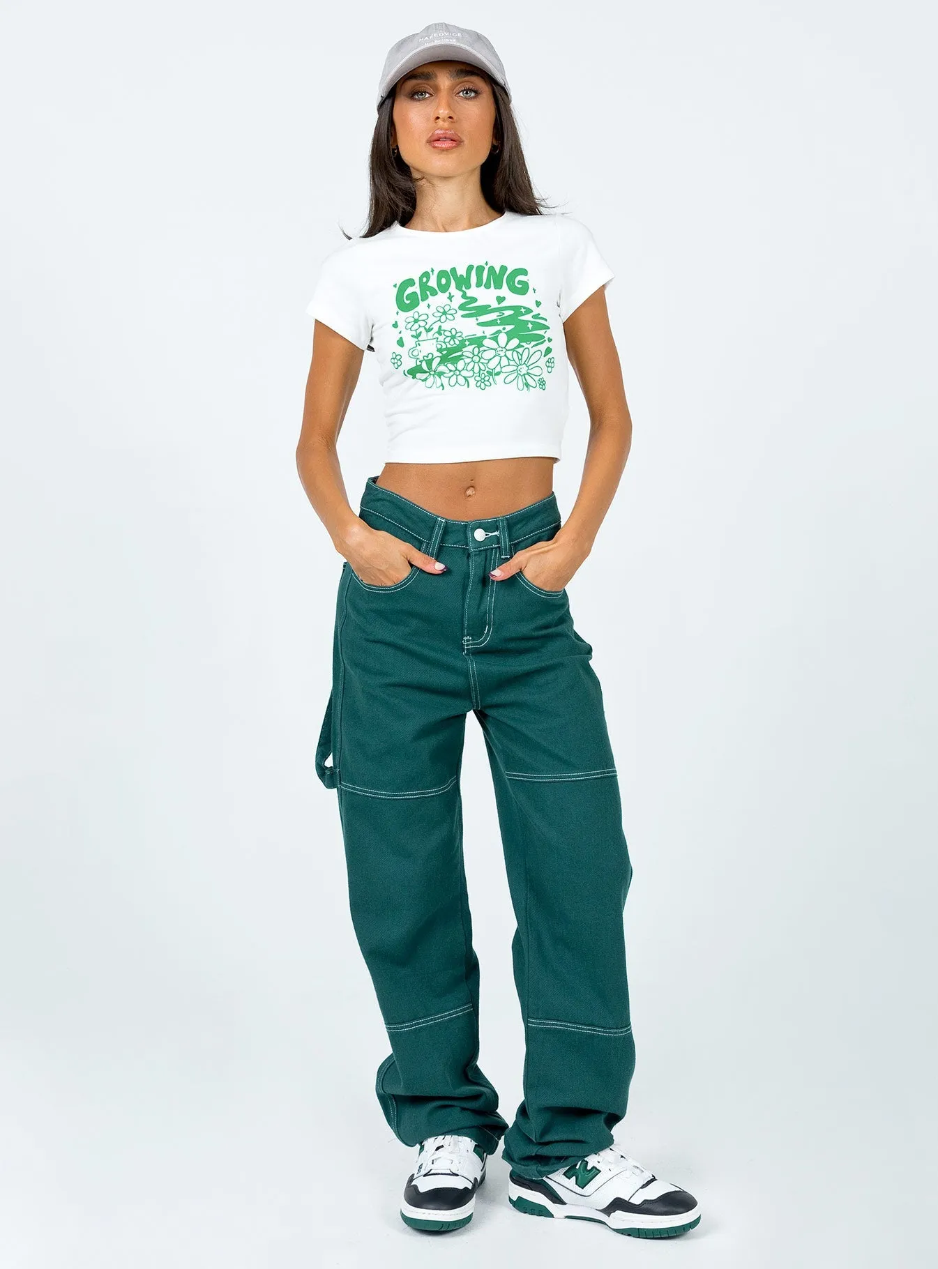 Slim Stretch TouchscreenCompatiblePockets Copeland Jeans Green