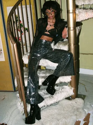 Breath Friendly Nemara Pants Black/Silver