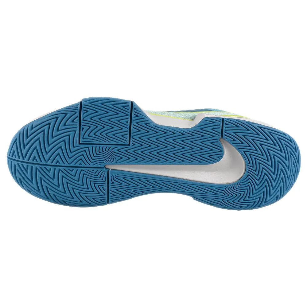 Moisture Control Fabric Nike Women's Air Zoom GP Challenge Pro - Beyond Blue/Glacier Blue