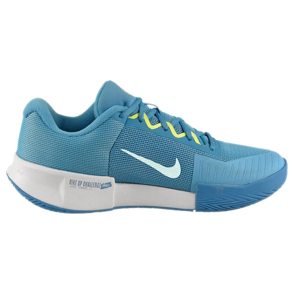 adjustable lacing system Nike Women's Air Zoom GP Challenge Pro - Beyond Blue/Glacier Blue
