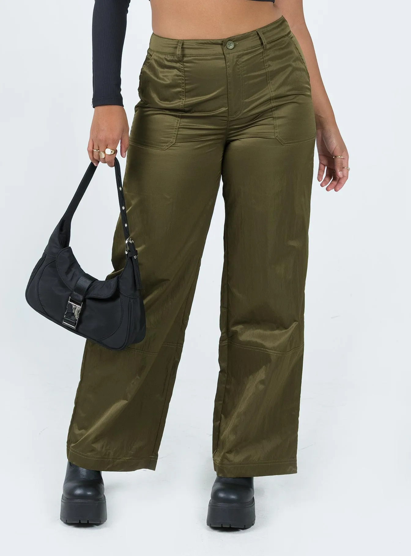 soft fit Parkham Utility Pants Khaki