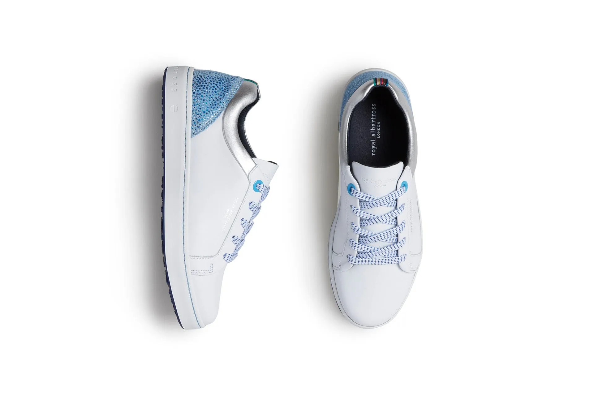 Lady Skye | White/Sky Blue Grip Flexibility