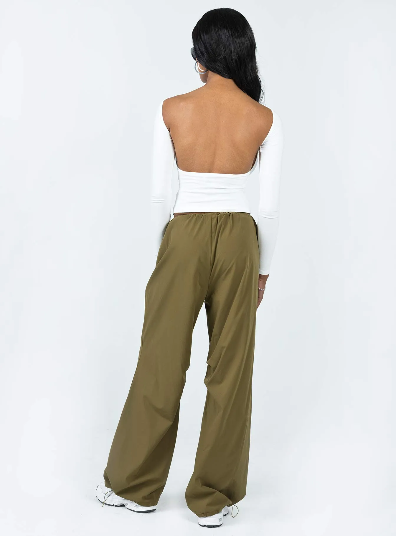 Somers Parachute Pant Khaki Tear Resistant Quick Layer