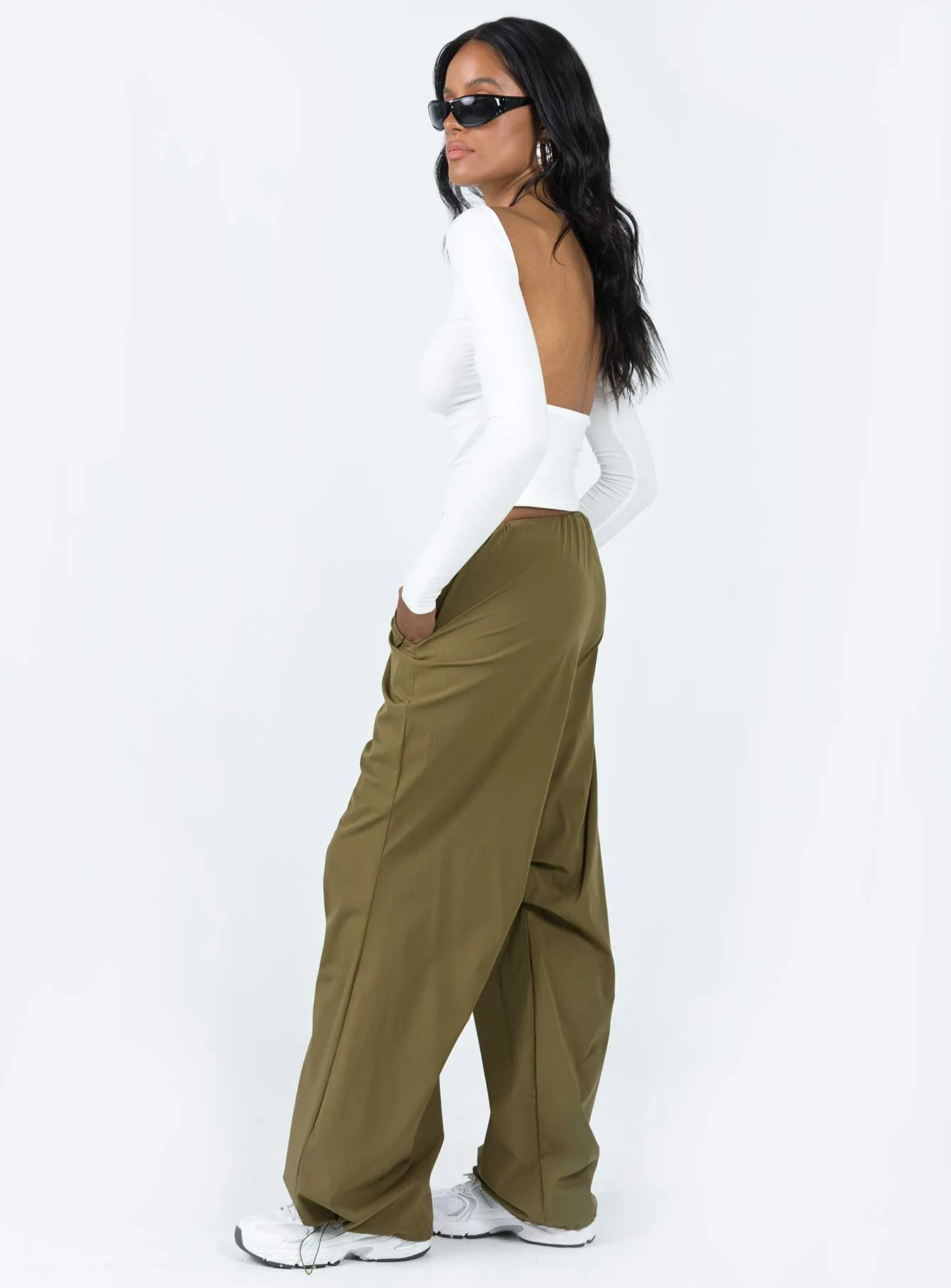 Fit For Movement Somers Parachute Pant Khaki