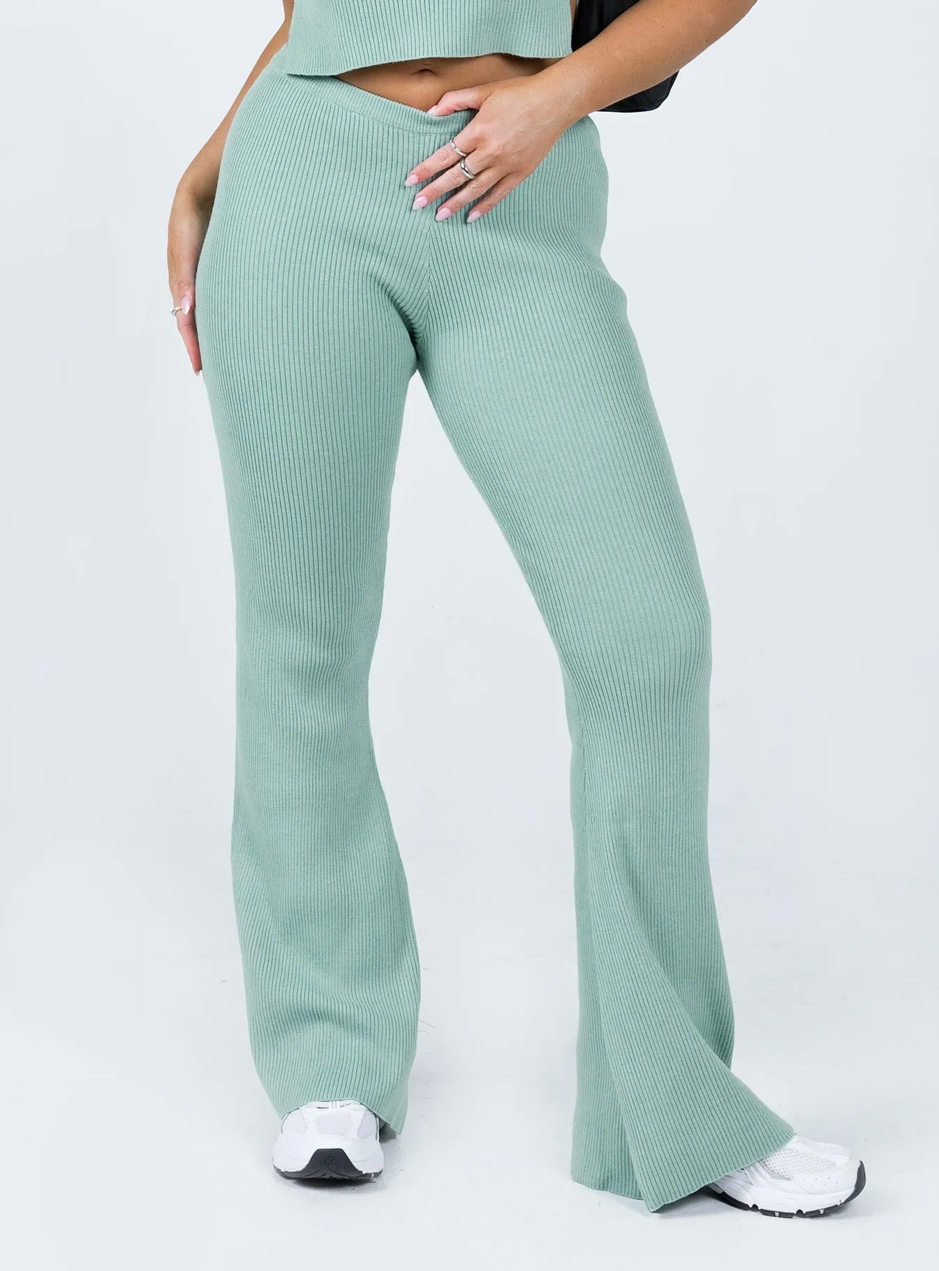 AntiPilling Hutchies Knit Pant Green