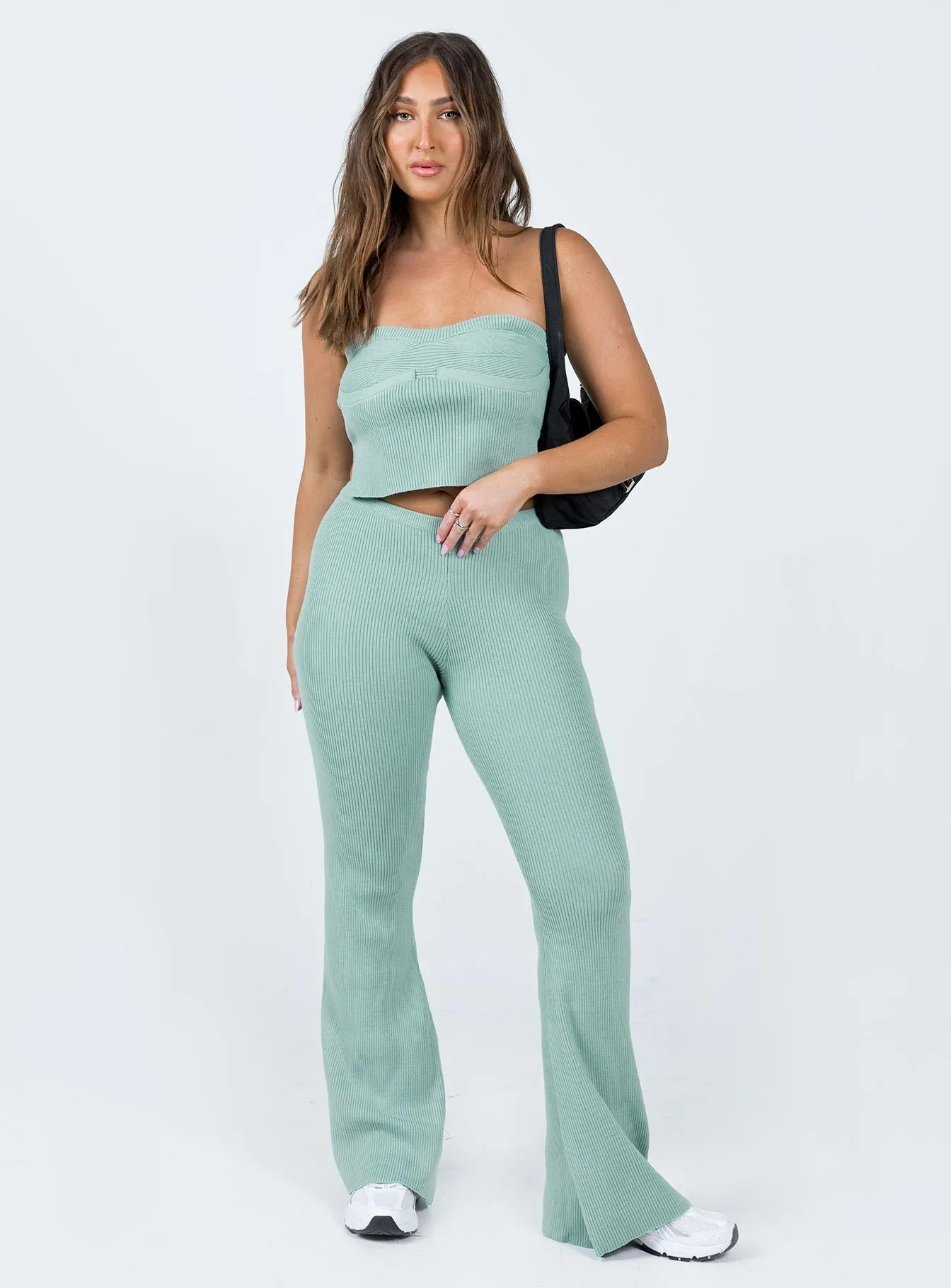 Minimal Comfort Stay Dry Hutchies Knit Pant Green