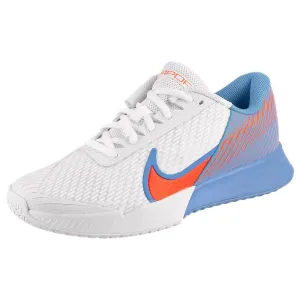 Functional Mesh Comfort Cushion Nike Women's Air Zoom Vapor Pro 2 - White/Royal Pulse