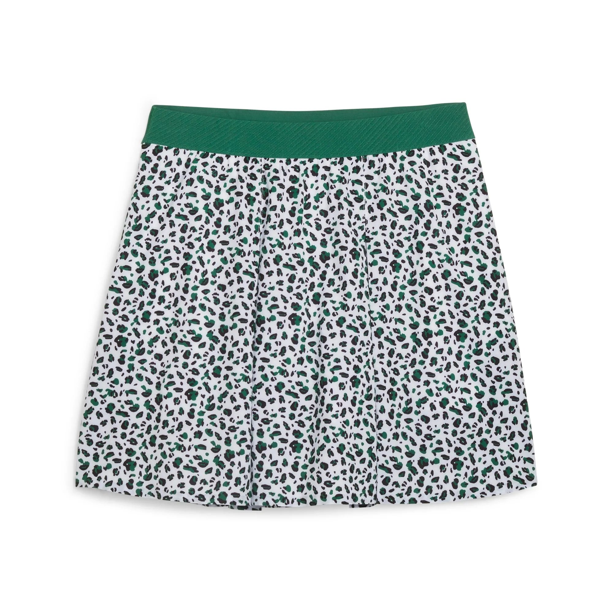 Retro cool Women's Pleated Leopard Golf Skirt