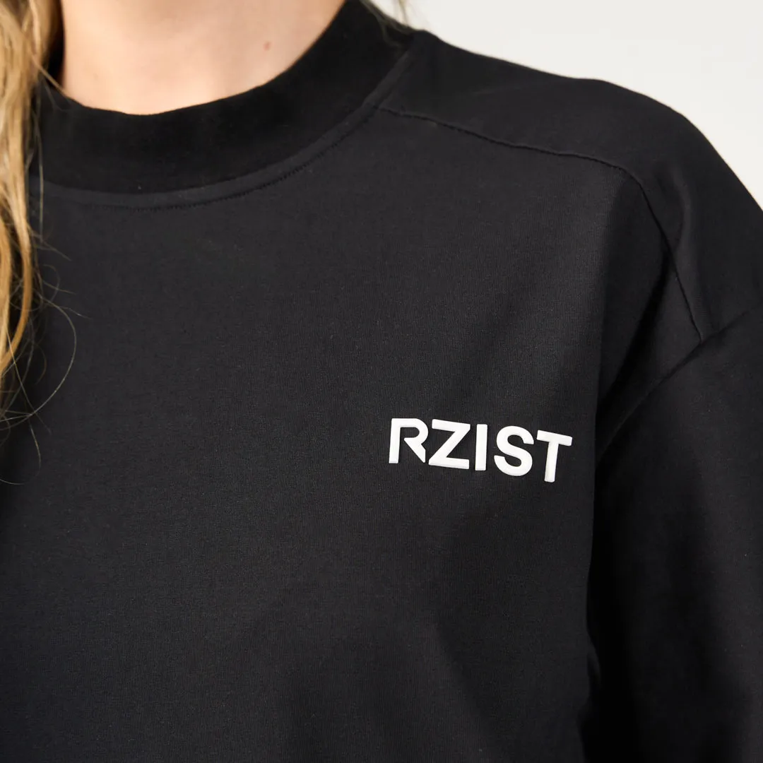 The Impossible Oversized T-Shirt - Black Comfy Design Wear Cozy and Soft