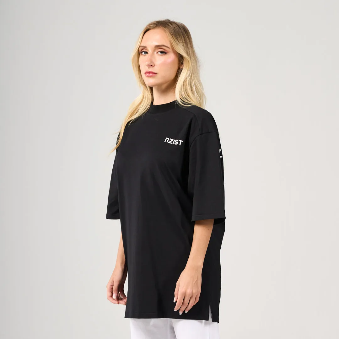 The Impossible Oversized T-Shirt - Black Cozy Hug Casual Design