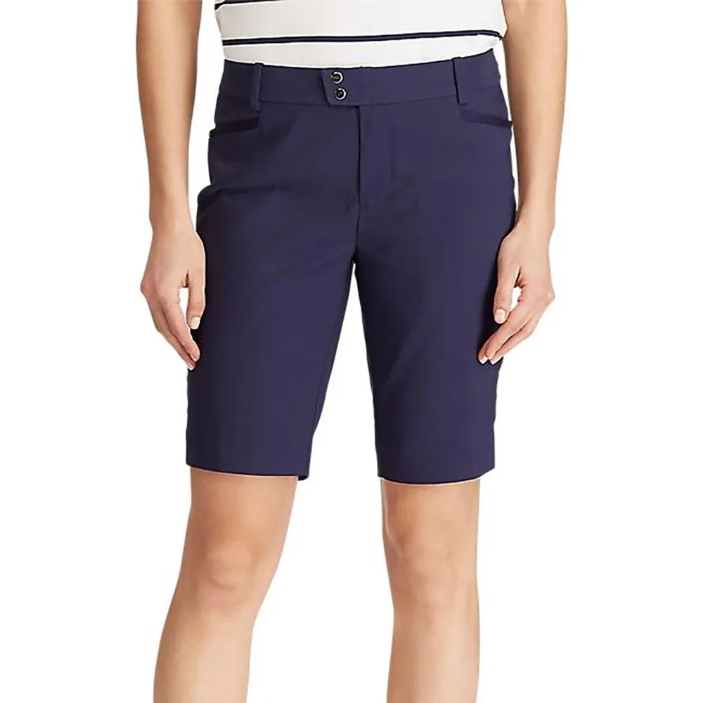 RLX Ralph Lauren Women's Par Golf Shorts  - French Navy OdorControl Treatment Champion Glow