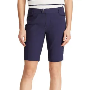 RLX Ralph Lauren Women's Par Golf Shorts  - French Navy OdorControl Treatment Champion Glow