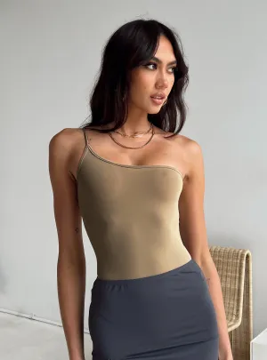 Hutter Bodysuit Beige soft fabric bodysuit