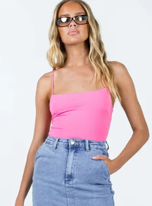 Karlah Bodysuit Pink casual bodysuit brown bodysuit