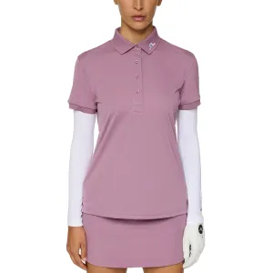 Virtual Fit Stylish Jeans J.Lindeberg Women's Tour Tech Golf Polo Shirt - Very Grape