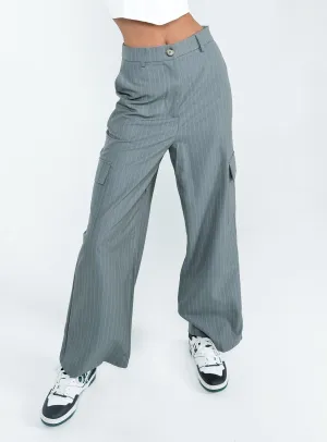 Daywear Utility Fit Lilli Pants Grey
