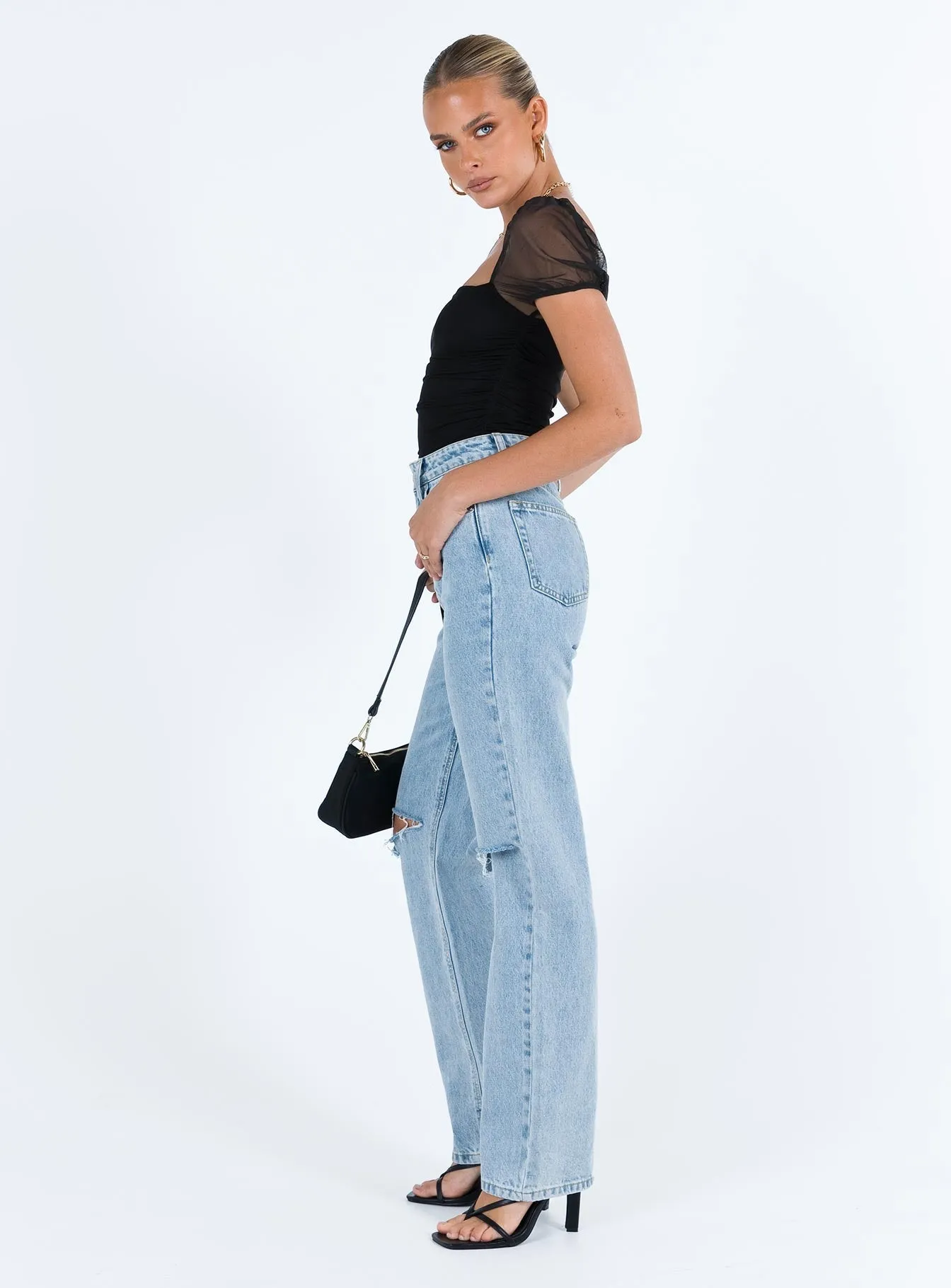 smart casual bodysuit Dostan Bodysuit Black