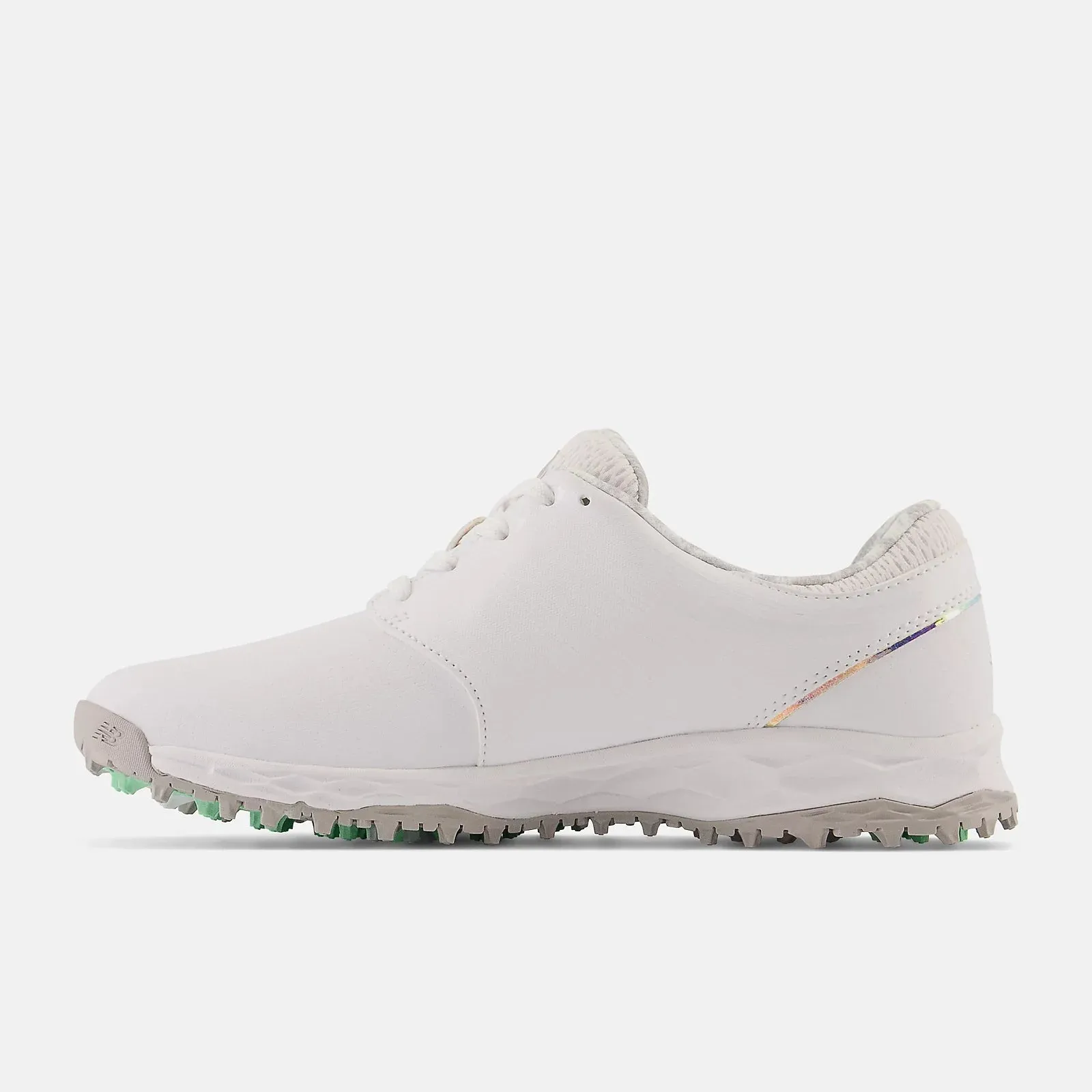 New Balance Womens Fresh Foam Breathe Golf Shoe - WHITE MULTI Outsole Grip Perfect Traction