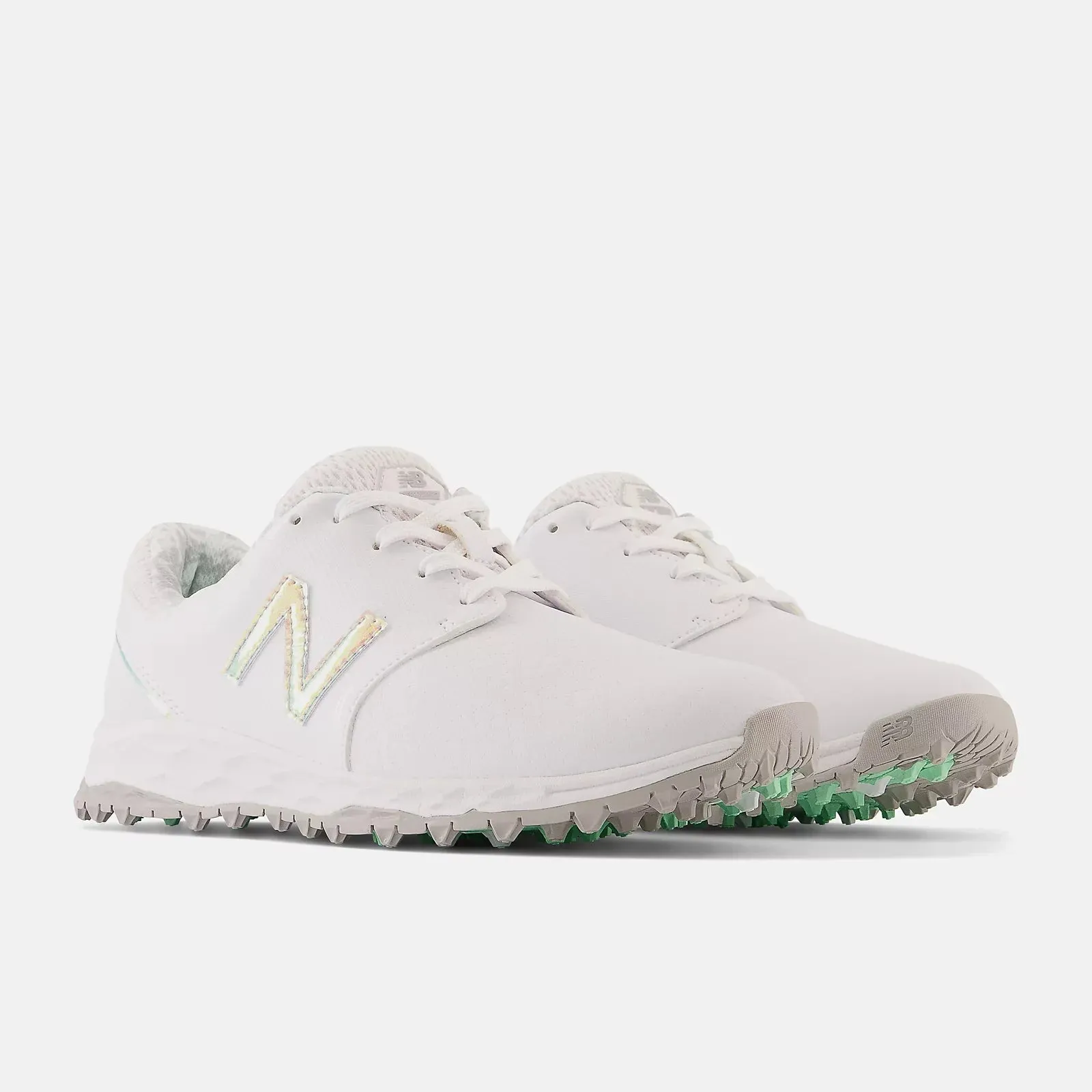New Balance Womens Fresh Foam Breathe Golf Shoe - WHITE MULTI Fresh Step