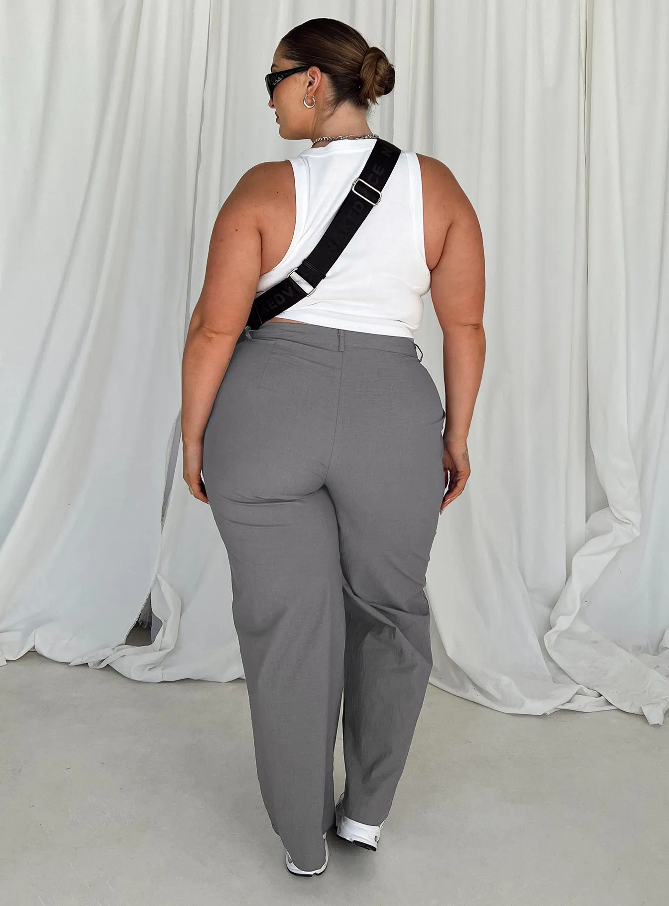 Betsy Pants Grey Curve Chilly Comfort Street Active