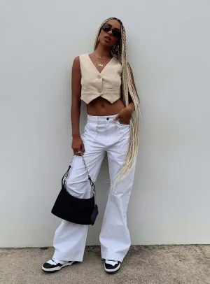 Clean Cut Miami Vice Pant White