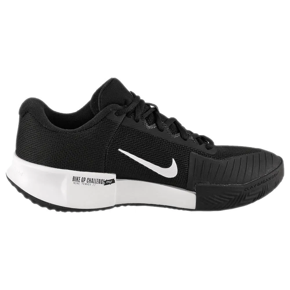 High Rebound Midsole Ultra Lightweight Frame Nike Women's Air Zoom GP Challenge Pro - Clay - Black/White