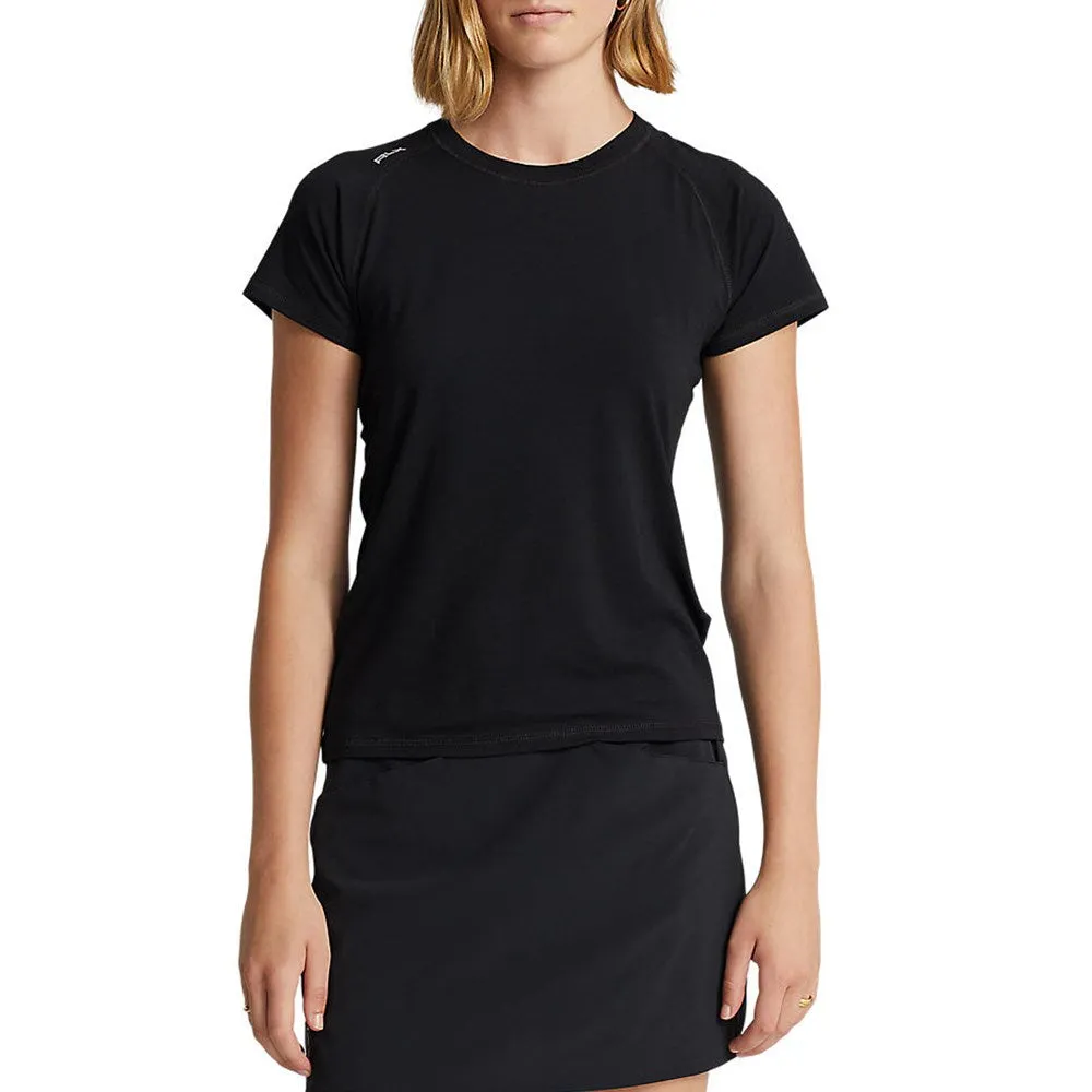 Active clothing RLX Ralph Lauren Women's Stretch Crew Tee - Polo Black