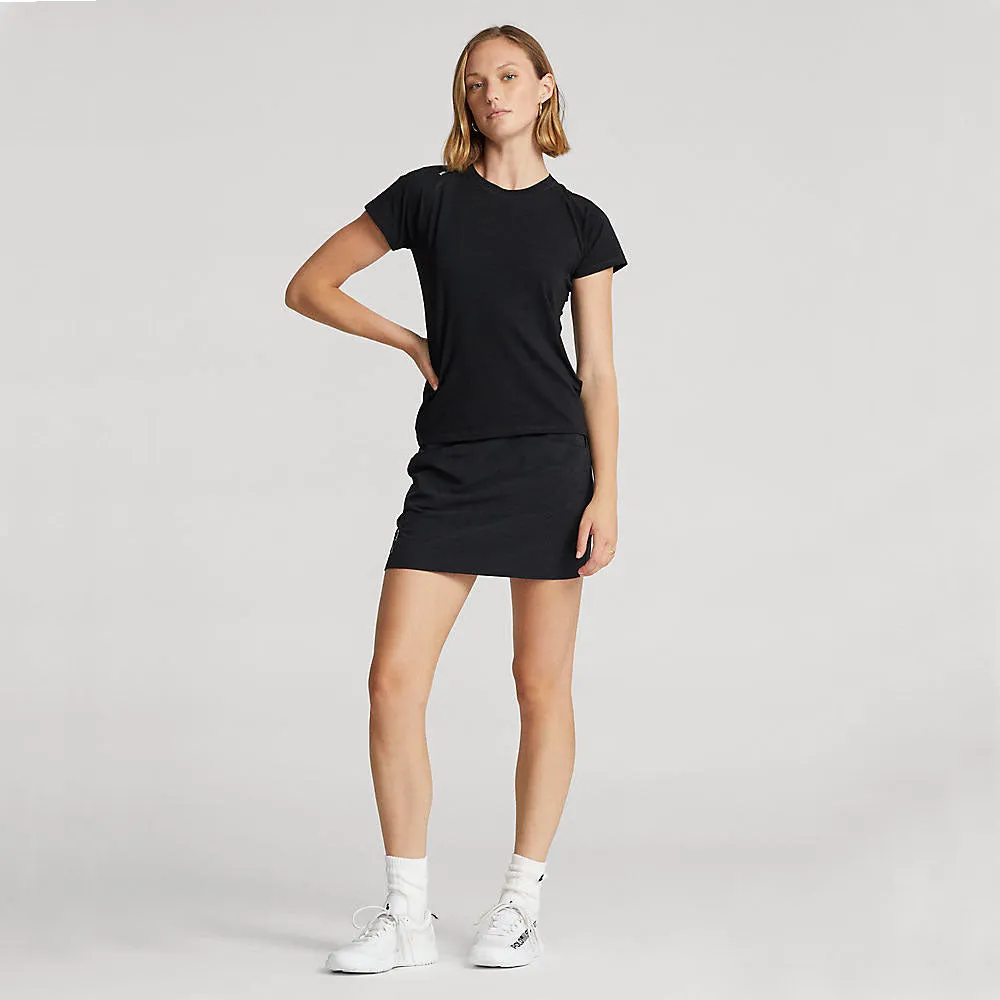 Timeless Wear RLX Ralph Lauren Women's Stretch Crew Tee - Polo Black