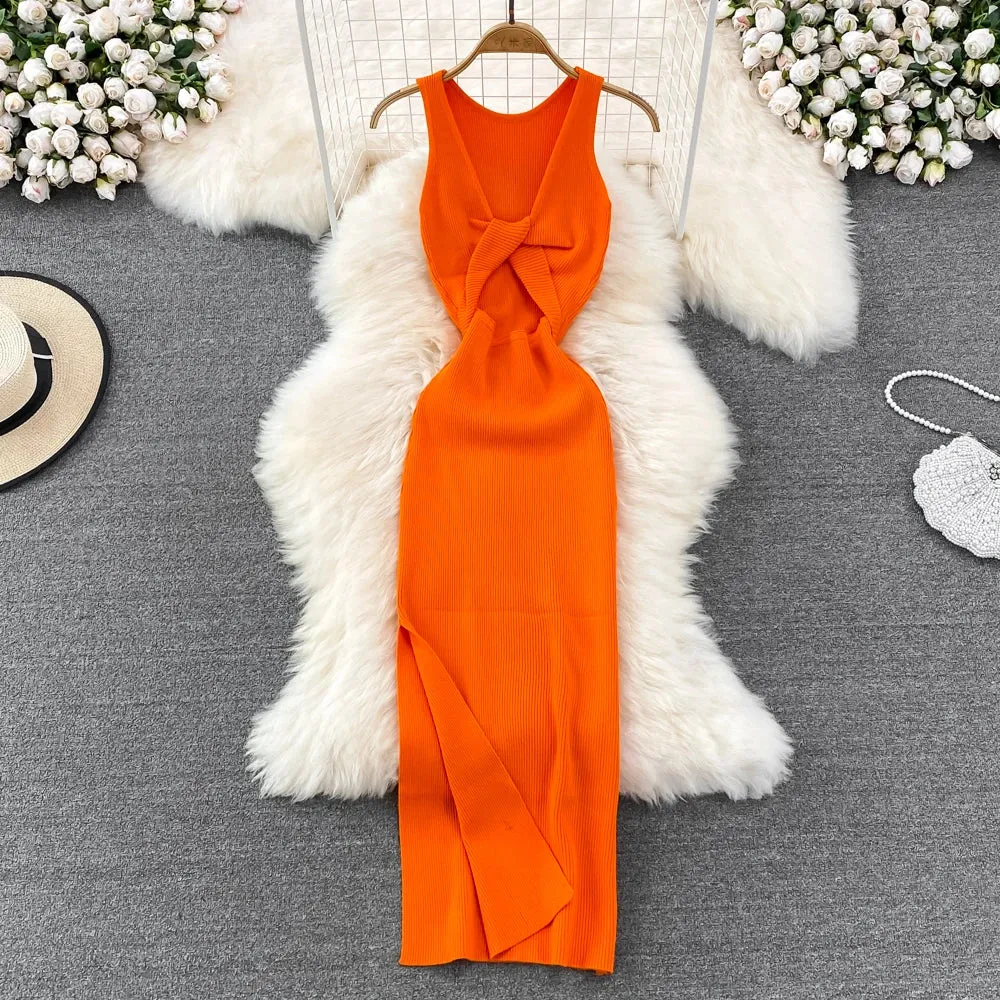 Style Black Sexy Slit Spaghetti Strap Women Long Casual Maxi Dresses For Ladies Short Sleeve