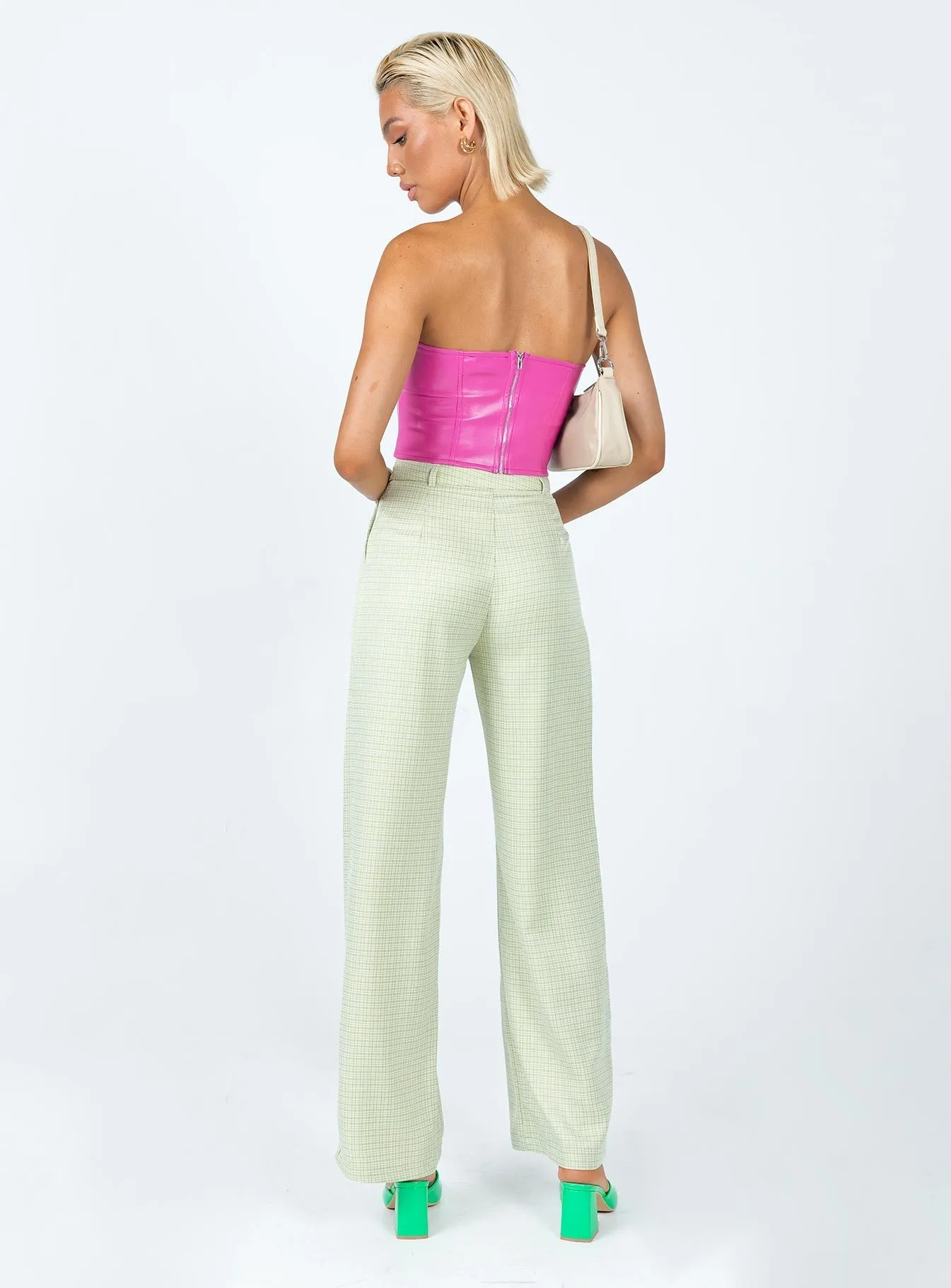 Core Cut QuickReleaseBuckle Archer Pants Green Check
