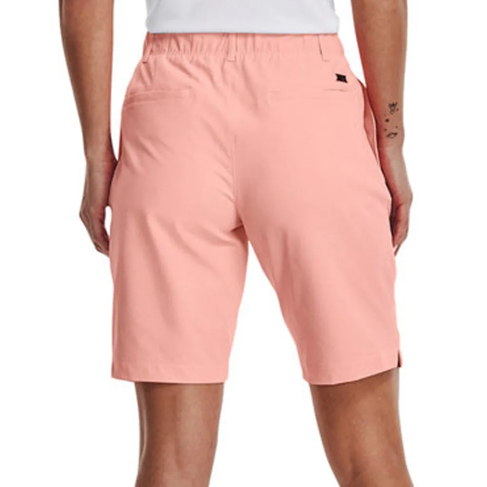 Under Armour Women's Links Golf Shorts - Pink SweatAbsorbingTexture