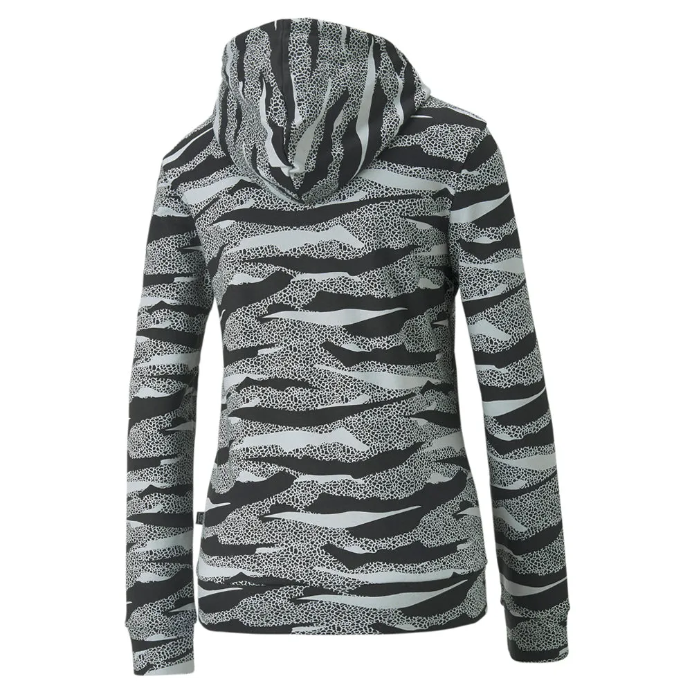 Essentials Graphic Pullover Hoodie ethnic print neon colors