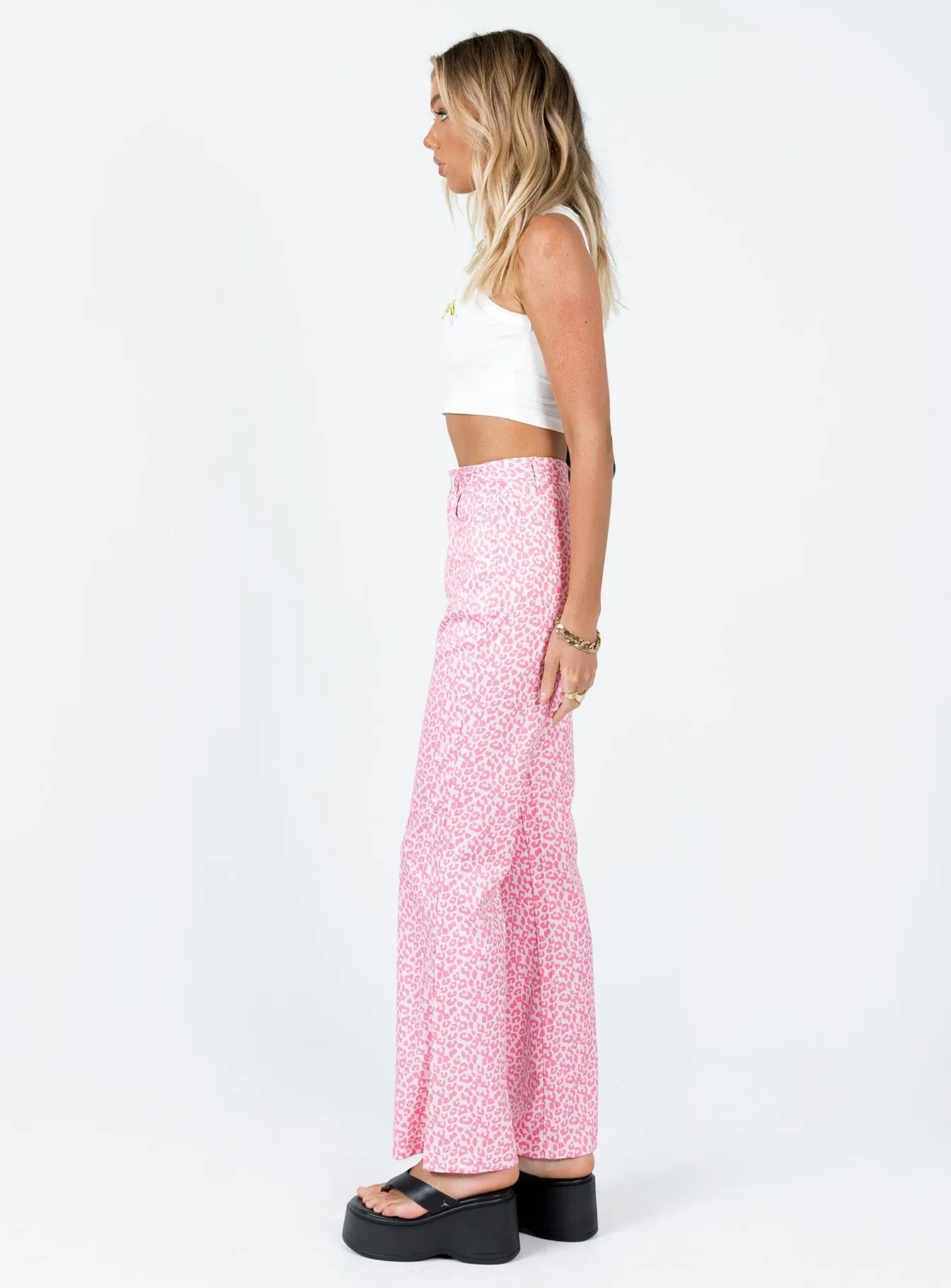 Ryllie Pants Pink Tall Length