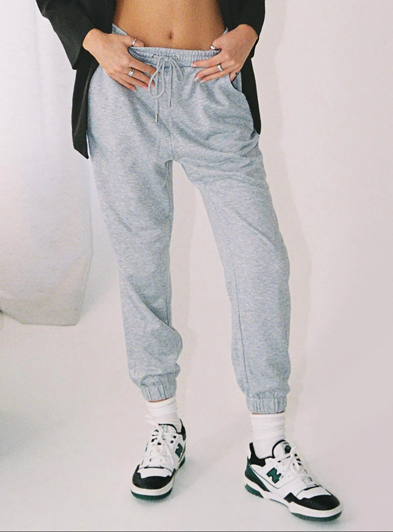 SturdyBeltLoops Nero Track Pants